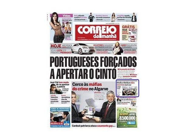 Foto 1 de Jornal Correio da Manhã, Évora