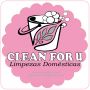 Logo Clean For U - Limpezas Domésticas