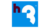 Logo H3 Hamburguer Gourmet, LoureShopping