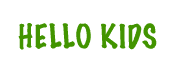 Logo Hello Kids, Coimbra Shopping