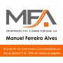 Logo Manuel Ferreira Alves - Construção Civil e Obras Publicas, Lda