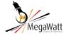Logo MEGAWATT Soluções de Engenharia