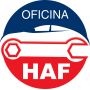 Logo Oficina HAF - Fernão Ferro; Centro de Manutenção Automóvel Lda